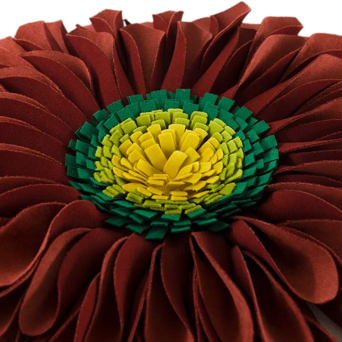 OiseauVoler 3D Sunflower Throw Pillow Covers Decorative Floral Pillowcases - Image 3