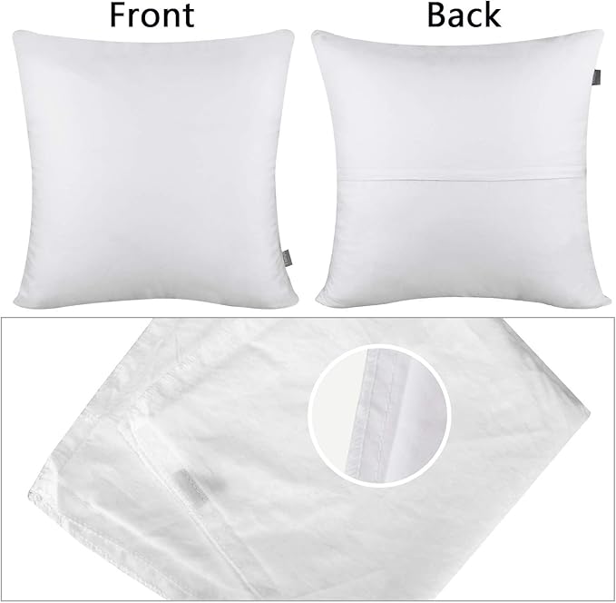 Thmyo 4-Pack 100% Cotton Comfortable Solid Decorative Throw Pillow Case - Image 6