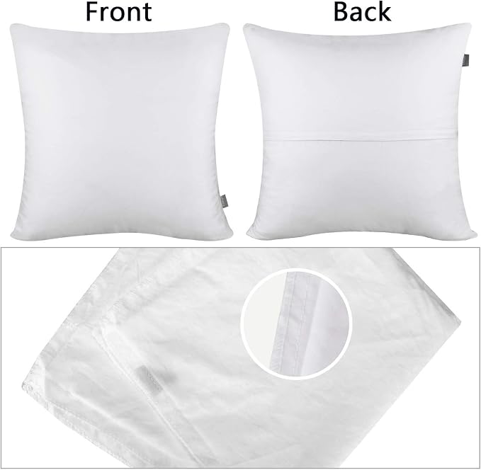 Thmyo 4-Pack 100% Cotton Comfortable Solid Decorative Throw Pillow Case - Image 6