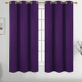 Diraysid Purple Grommet Blackout Curtains by Diraysid%2C+refresh+your+life