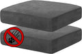 MAXIJIN Velvet Stretch Cushion Covers Couch Cushion Slipcovers Loveseat Sofa by MAXIJIN