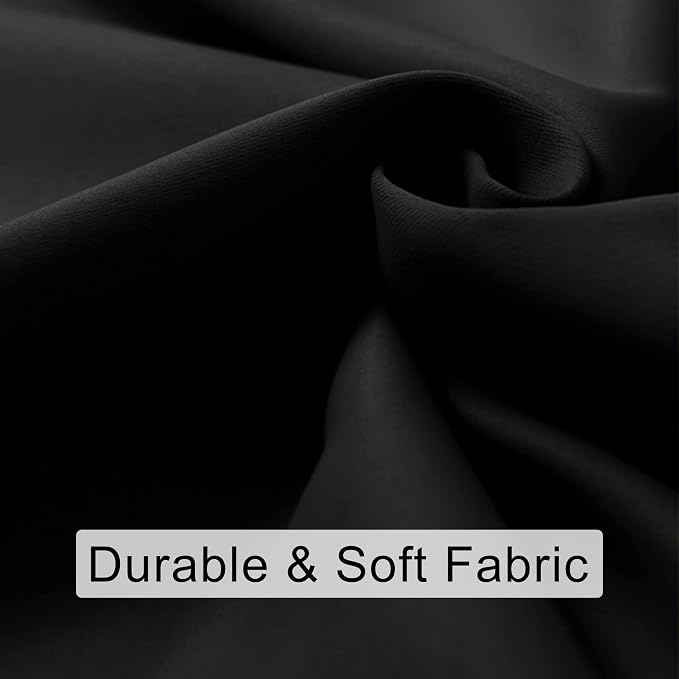 JIUZHEN Blackout Doorway Curtains 80 inch Length - Image 6