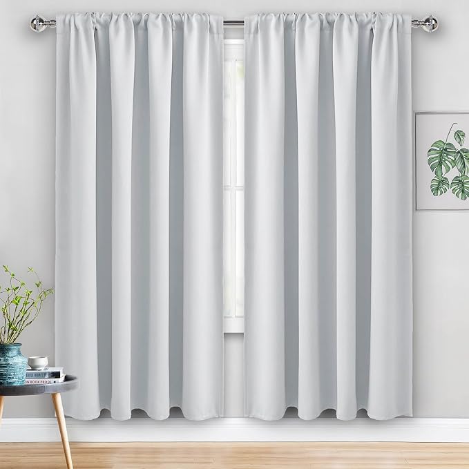 JIUZHEN Blackout Curtains for Bedroom - Image 2