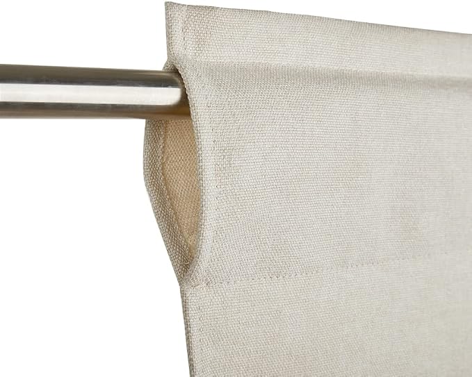 Jola's House 2 Pack Burlap Window Curtain Valances Farmhouse Style Window - Image 5