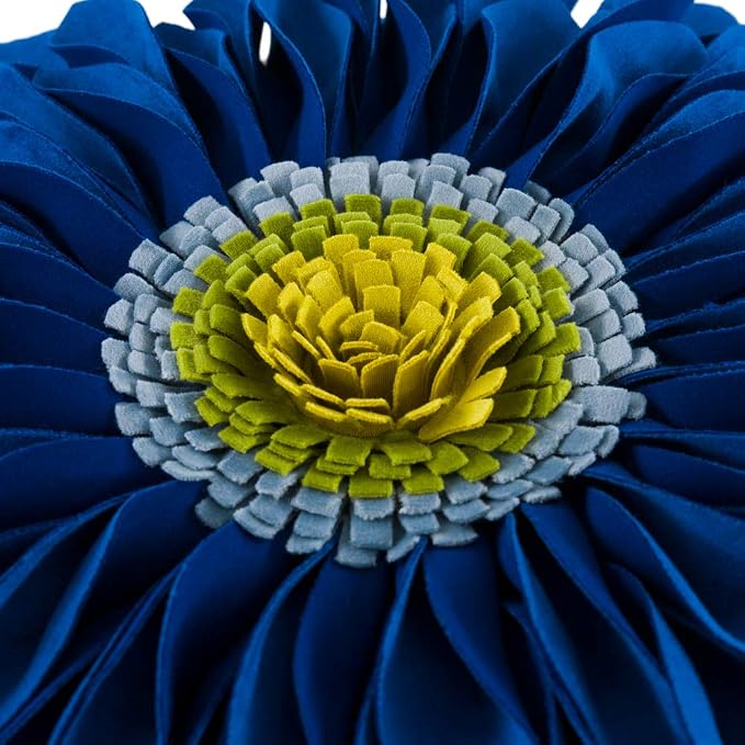 OiseauVoler Decorative Throw Pillow Case 3D Sunflowers Cushion Cover Handmade - Image 3