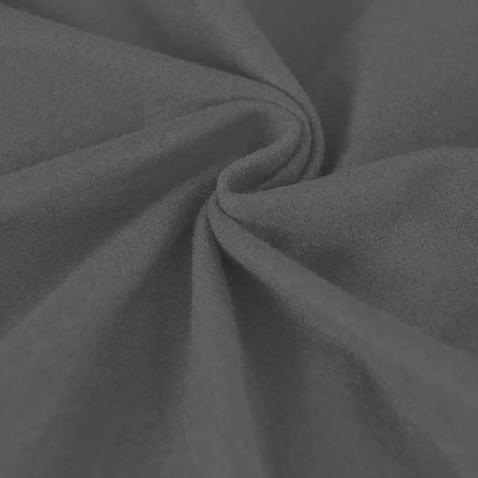Easy-Going 2 Pieces Microfiber Stretch Chair Slipcover – Spandex Soft Fitted - Image 7