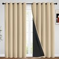 Thermal Insulated 100% Blackout Curtains by Yakamok