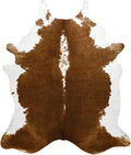 BENRON Small Cowhide Rug, Faux Cow Hide Rugs by BENRON