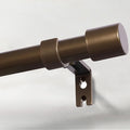 IFELS Heavy Duty Curtain Rods for Windows 28 to 48 Inch, 1 Inch Bronze Curtain by IFELS