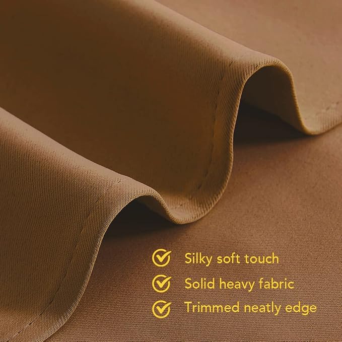 NICETOWN Window Curtain Panels, 1 Pair, 34 by 80-inch, Thermal Curtains - Image 5