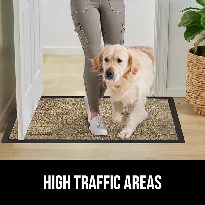 GORILLA GRIP 100% Waterproof All-Season WeatherMAX Doormat 35x23, US Designed - Image 6