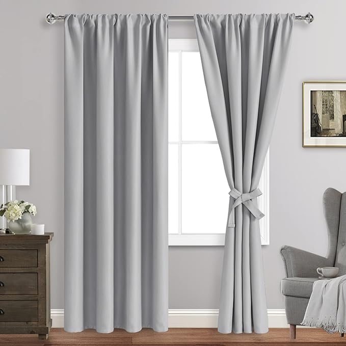JIUZHEN Thermal Insulated Blackout Curtains by JIUZHEN