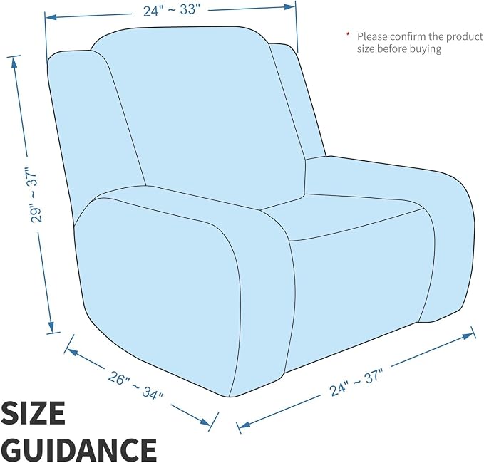 MAXIJIN Recliner Cover Slipcovers - Image 6