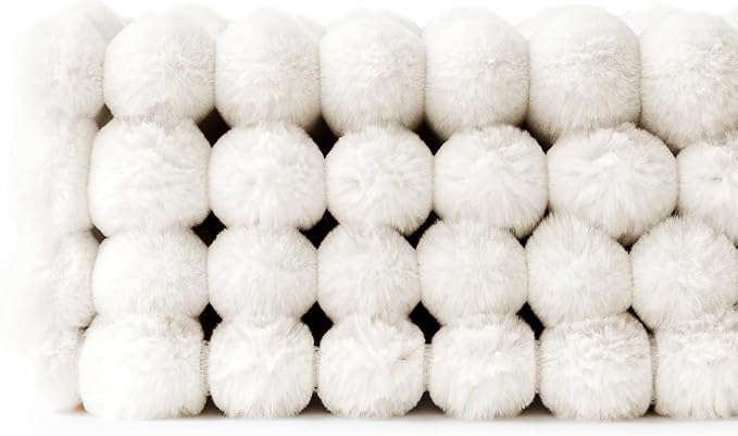 MIULEE Faux Fur Plush Decorative Throw Pillow Covers 18x18 Set of 4, Spring - Image 7