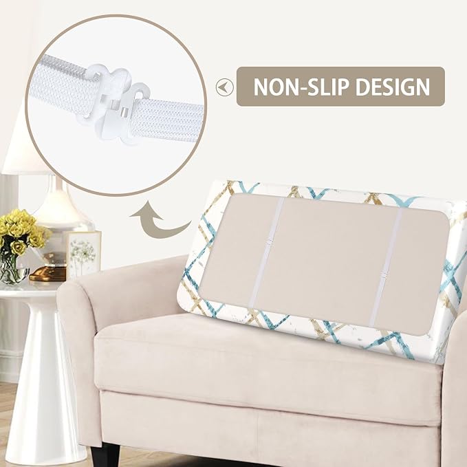 SearchI Stretch Printed Sofa Couch Cushion Covers Replacement Chair Cushion - Image 6