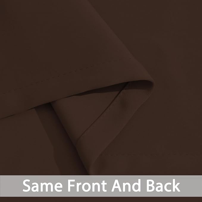 Yakamok Blackout Curtains for Bedroom 2 Panels Set 84 Inch Length Thermal - Image 5