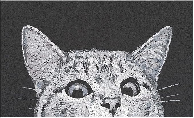 MR FANTASY Cat Door Welcome Mat - Image 9