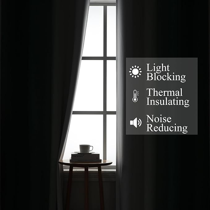 Estelar Textiler Ombre Greyish White and Green Blackout Curtains & Drapes - Image 3