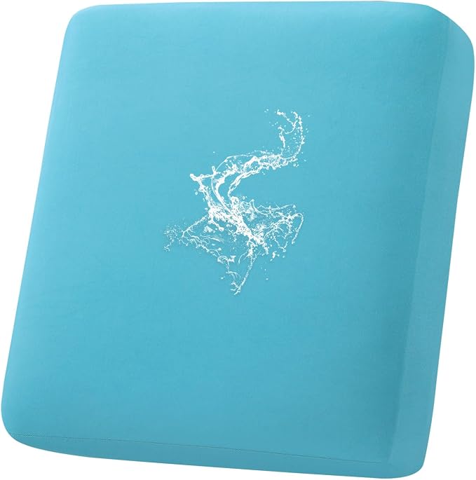 hyha Waterproof Couch Cushion Covers, Stretch Sofa Couch Seat Slipcover by hyha