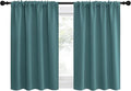 NICETOWN Blackout Curtains for RV Windows, Sea Teal, 2 Panels, Room Darkening by NICETOWN