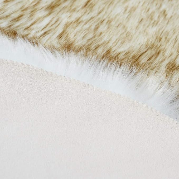 Carvapet Luxury Soft Faux Sheepskin Chair Cover Seat Cushion Pad Plush Fur Area - Image 5
