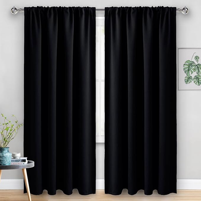 JIUZHEN Blackout Curtains for Bedroom - Image 2