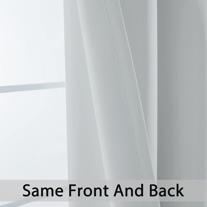 Yakamok 72 Inch Length 100% Blackout Curtains - Image 3