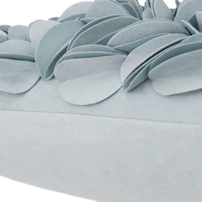 KINGROSE Handmade 3D Flower Throw Pillow Cover Home Decorative Pillow Case Soft - Image 4