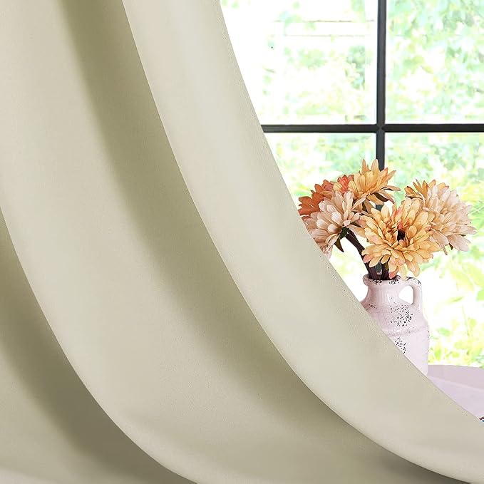 NICETOWN Blackout Curtains for Bedroom, 42 W by 80 L, Thermal Insulated - Image 6