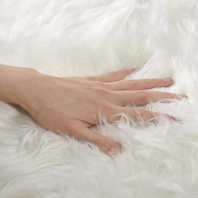 SERISSA Soft Fluffy Area Rug, Shaggy Rug - Image 4