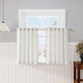 Nanspring Linen Curtains 40 Inch Length by Nanspring