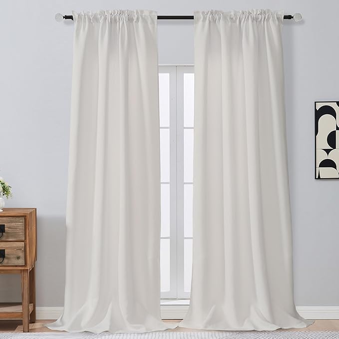OVZME Extra Long 10 FT Room Darkening Curtains by OVZME