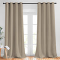 NICETOWN Taupe Curtain Panels by NICETOWN