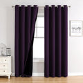 ChrisDowa 100% Blackout Curtains 90 inch Long by ChrisDowa