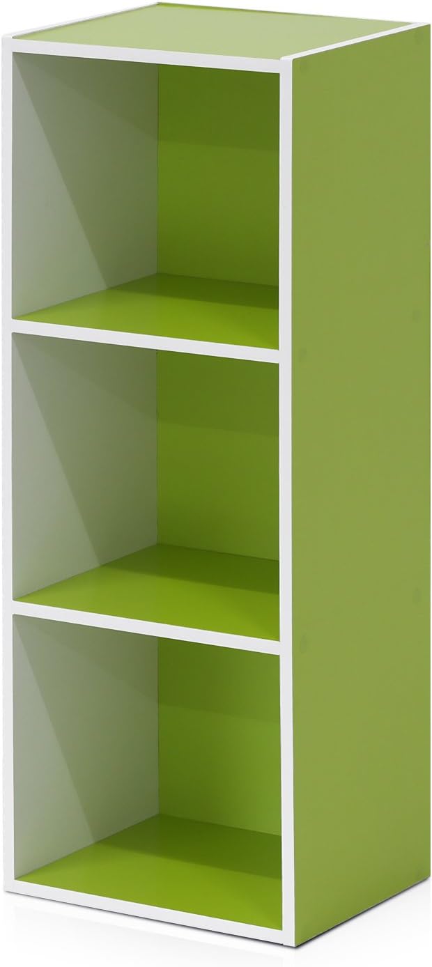 Furinno LUDER Book Shelf, 3-Cube Bookshelf, Bookcase - Image 6