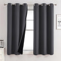 ChrisDowa 100% Blackout Curtains 63 inch Long by ChrisDowa