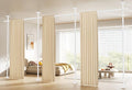 SUNALLY Room Divider Curtain Rod, No Drilling Wall Divider by SUNALLY