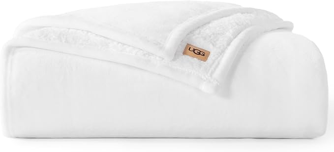 UGG Nita Twin Blanket, Luxury Soft Twin XL Warm Blanket by UGG