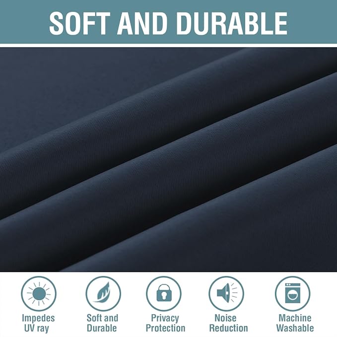 H.VERSAILTEX Thermal Insulated Blackout Curtains - Image 4
