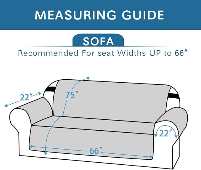 H.VERSAILTEX Reversible Couch Cover Sofa Cover Water Resistant Furniture - Image 2