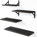 YGEOMER Black Shelves for Wall, Home Decor by YGEOMER