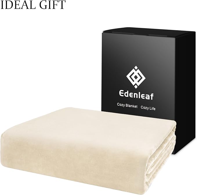 Edenleaf Big Oversized Soft Blanket, Giant Fleece Companion 120x120, California - Image 5