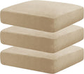 MAXIJIN Velvet Stretch Seat Cushion Covers Couch Cushion Cover by MAXIJIN