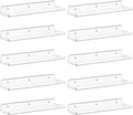Lifewit Floating Shelves for Bathroom, Nail Polish, Decor Display Rack for by Lifewit