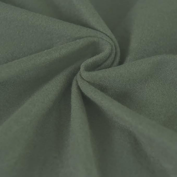 Easy-Going 2 Pieces Microfiber Stretch Chair Slipcover – Spandex Soft Fitted - Image 7