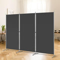 RANTILA 3 Panel Privacy Screen, 6 Ft Tall Folding Privacy Screen Room Dividers by RANTILA