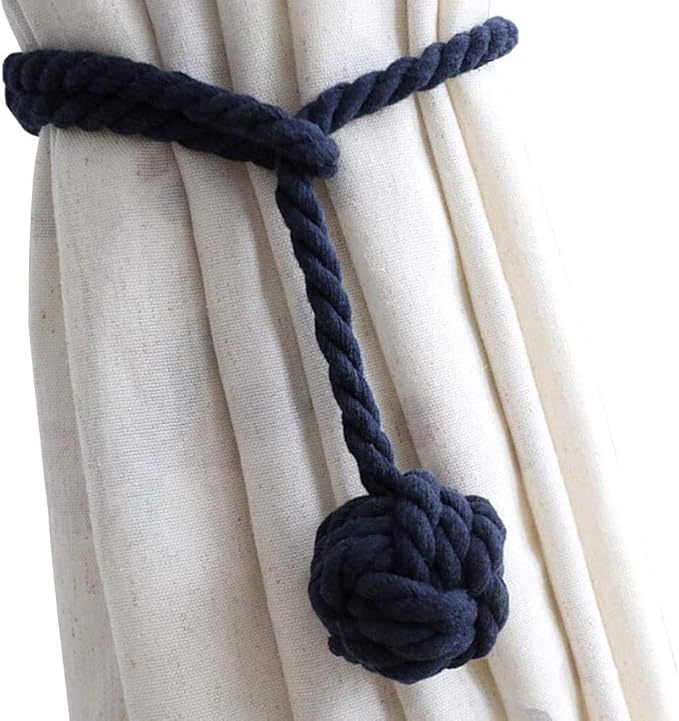 Melaluxe 2 Pack Curtain Tiebacks by Melaluxe