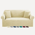 YEMYHOM Couch Cover Latest Jacquard Design High Stretch Sofa Covers by YEMYHOM