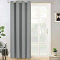 Yakamok Wide Thermal Blackout Patio Door Curtain Panel, Dove Grey Grommet by Yakamok