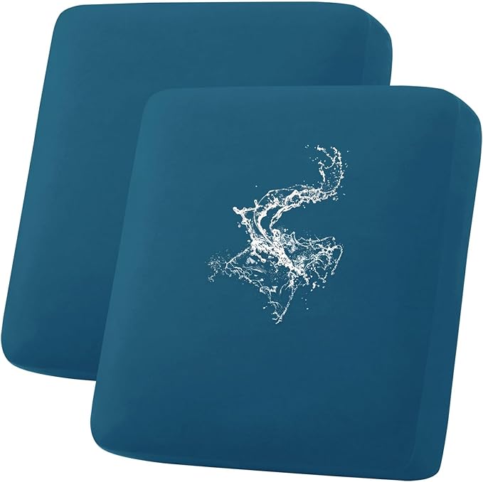 hyha Waterproof Couch Cushion Covers, Stretch Sofa Couch Seat Slipcover by hyha